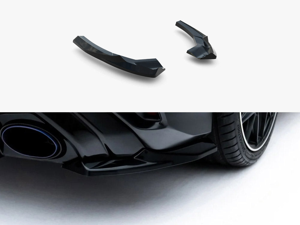 Rear Side Splitters V.1 compatible with Audi RS 3 Sedan 8Y Facelift