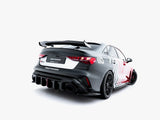 Rear Side Splitters V.1 compatible with Audi RS 3 Sedan 8Y Facelift