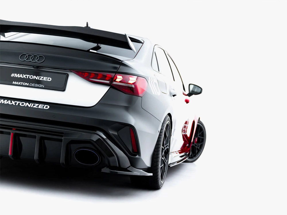 Rear Side Splitters V.1 compatible with Audi RS 3 Sedan 8Y Facelift