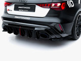 Rear Side Splitters V.1 compatible with Audi RS 3 Sedan 8Y Facelift