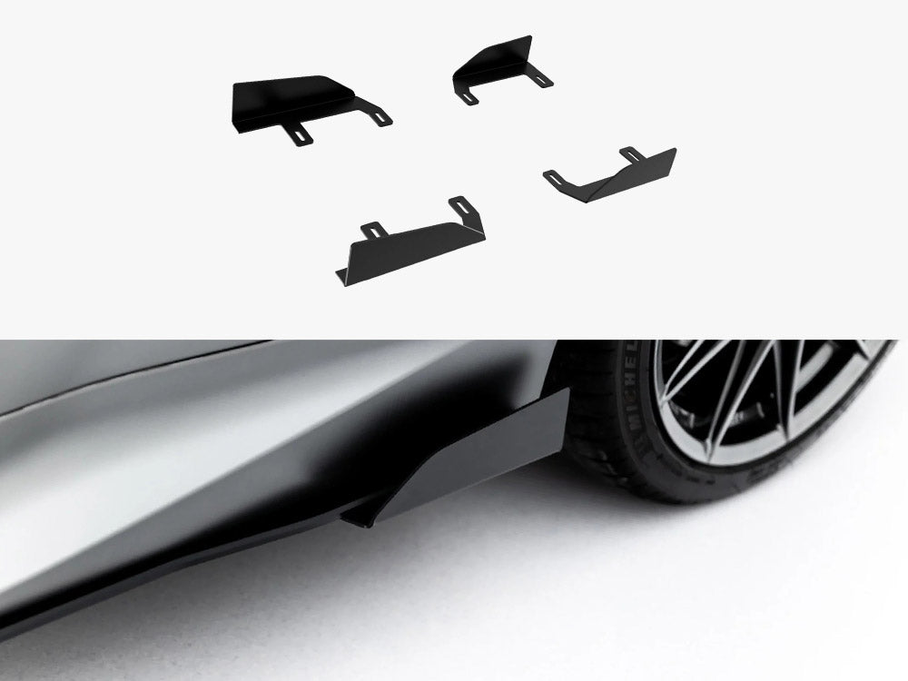Side Flaps compatible with Toyota GR Yaris Mk4 Facelift