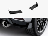 Street PRO Rear Side Splitters + Flaps compatible with Toyota GR Yaris Mk4 Facelift