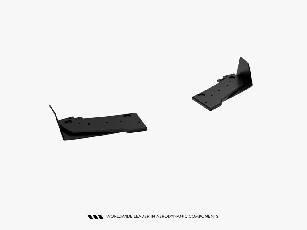 Street PRO Rear Side Splitters + Flaps compatible with Toyota GR Yaris Mk4 Facelift