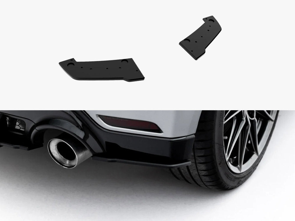 Street PRO Rear Side Splitters compatible with Toyota GR Yaris Mk4 Facelift