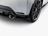 Street PRO Rear Side Splitters compatible with Toyota GR Yaris Mk4 Facelift