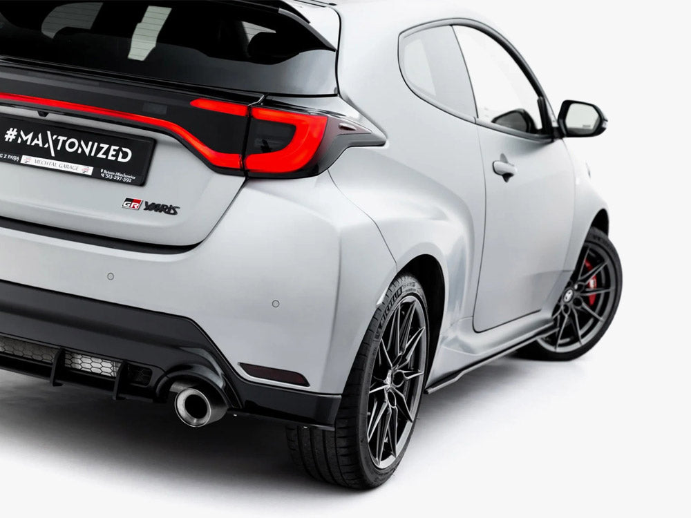 Street PRO Rear Side Splitters compatible with Toyota GR Yaris Mk4 Facelift