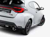 Street PRO Rear Side Splitters compatible with Toyota GR Yaris Mk4 Facelift