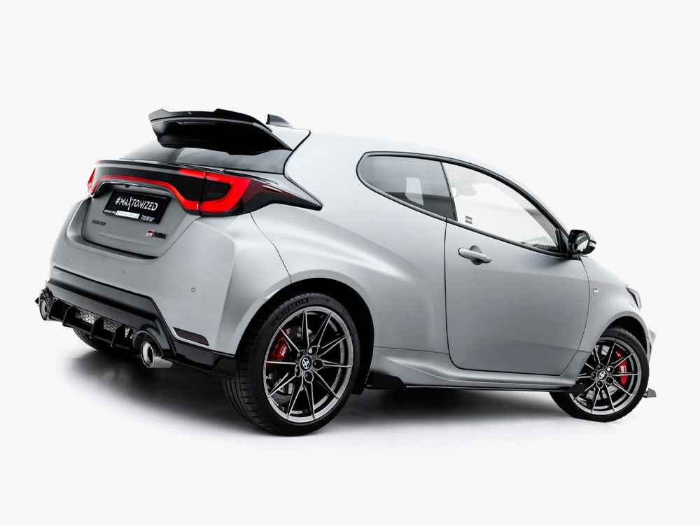 Street PRO Side Skirt Diffusers + Flaps compatible with Toyota GR Yaris Mk4 Facelift