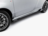 Street PRO Side Skirt Diffusers + Flaps compatible with Toyota GR Yaris Mk4 Facelift