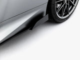 Street PRO Side Skirt Diffusers + Flaps compatible with Toyota GR Yaris Mk4 Facelift