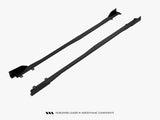 Street PRO Side Skirt Diffusers + Flaps compatible with Toyota GR Yaris Mk4 Facelift