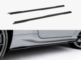 Street PRO Side Skirt Diffusers compatible with Toyota GR Yaris Mk4 Facelift