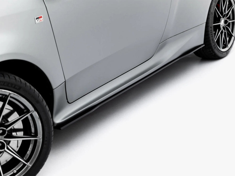 Street PRO Side Skirt Diffusers compatible with Toyota GR Yaris Mk4 Facelift