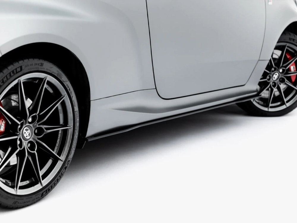 Street PRO Side Skirt Diffusers compatible with Toyota GR Yaris Mk4 Facelift