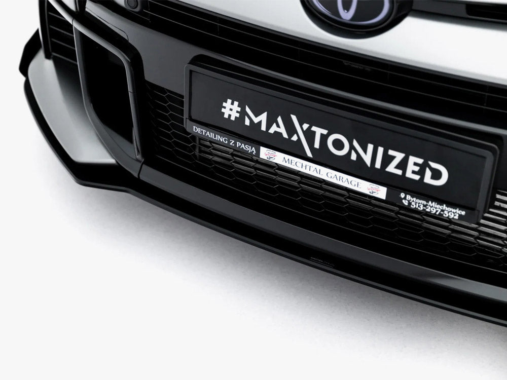 Street PRO Front Splitter + Flaps compatible with Toyota GR Yaris Mk4 Facelift