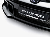 Street PRO Front Splitter + Flaps compatible with Toyota GR Yaris Mk4 Facelift