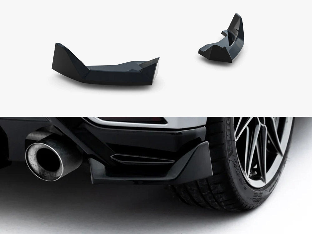 Rear Side Splitters V.4 compatible with Toyota GR Yaris Mk4 Facelift