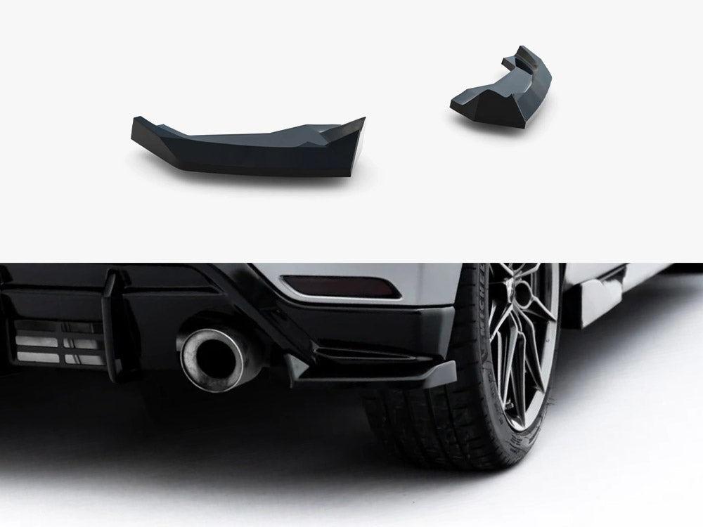 Rear Side Splitters V.3 compatible with Toyota GR Yaris Mk4 Facelift