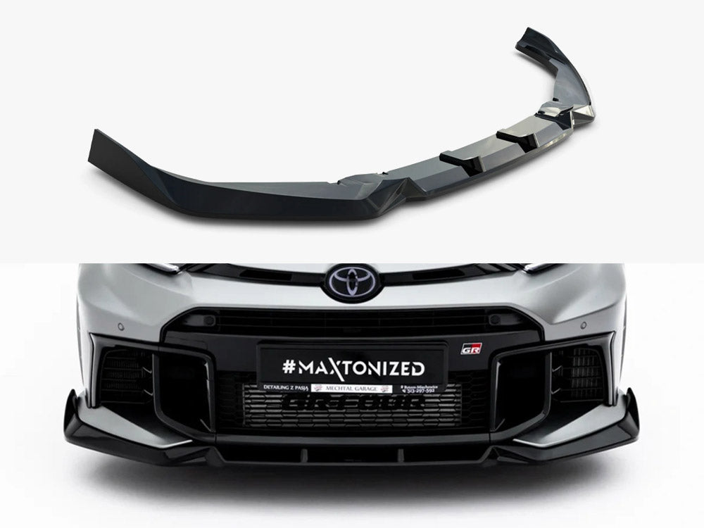 Front Splitter V.2 compatible with Toyota GR Yaris Mk4 Facelift