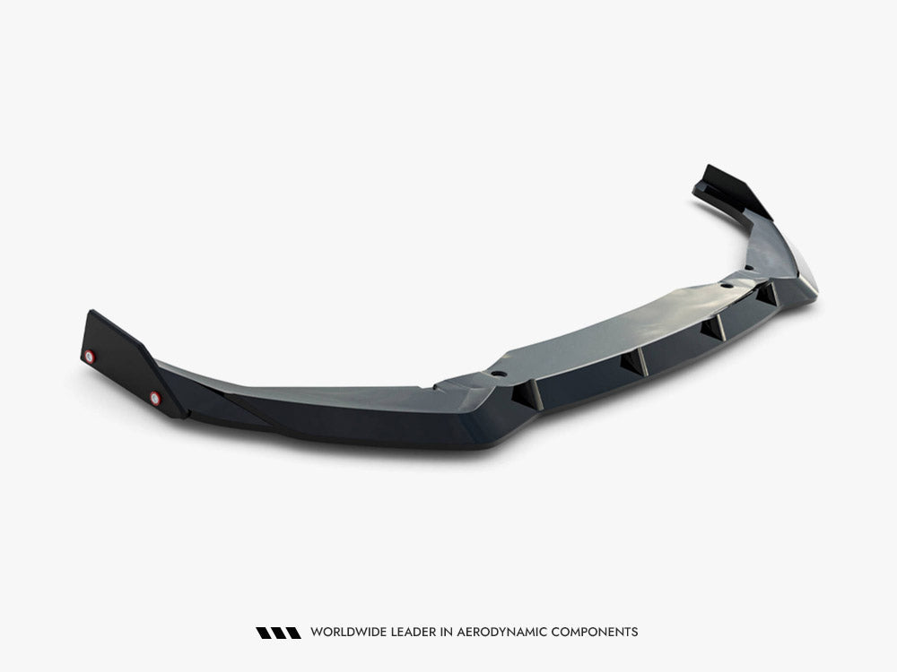 Front Splitter V.1 + Flaps compatible with Toyota GR Yaris Mk4 Facelift
