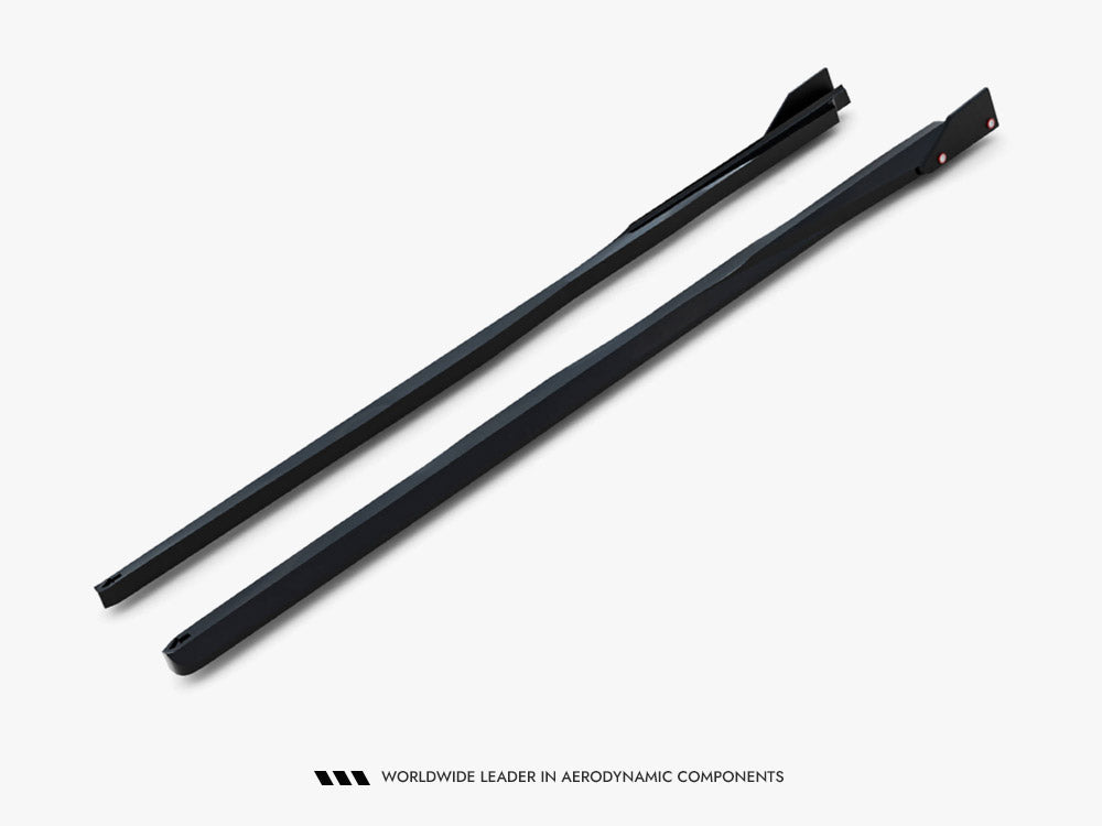 Side Skirts Diffusers + Flaps compatible with Toyota GR Yaris Mk4 Facelift