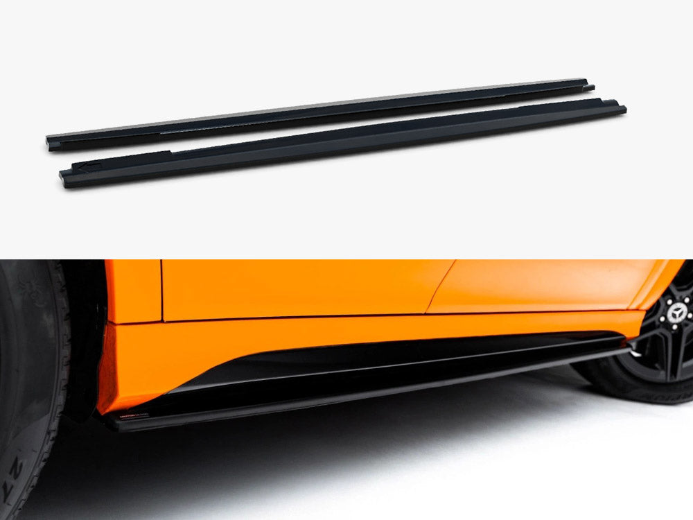 Side Skirts Diffusers compatible with Mercedes-AMG / AMG Line GLE Coupe C167 / C167 Facelift