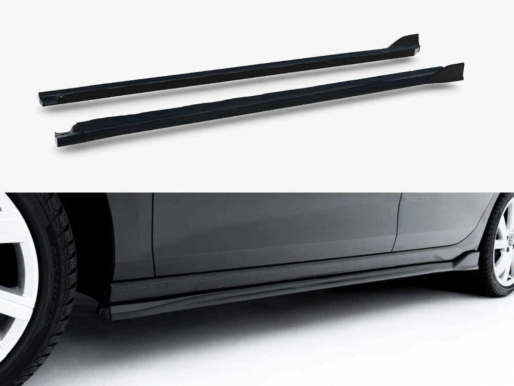 Side Skirt Diffusers compatible with Volkswagen Golf Variant Mk8 Facelift