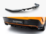 Rear Splitter (Vertical Bars) V.2 compatible with Mercedes-Benz GLE Coupe AMG Line C167 / C167 Facelift