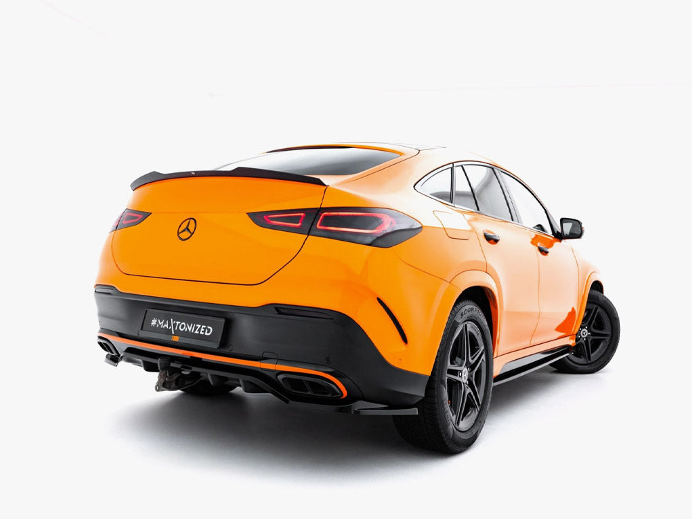 Rear Splitter (Vertical Bars) V.2 compatible with Mercedes-Benz GLE Coupe AMG Line C167 / C167 Facelift