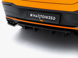 Rear Splitter (Vertical Bars) V.2 compatible with Mercedes-Benz GLE Coupe AMG Line C167 / C167 Facelift