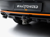 Rear Splitter (Vertical Bars) V.2 compatible with Mercedes-Benz GLE Coupe AMG Line C167 / C167 Facelift