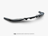 Rear Splitter (Vertical Bars) V.2 compatible with Mercedes-Benz GLE Coupe AMG Line C167 / C167 Facelift