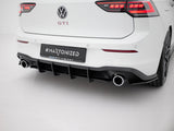 Street PRO Rear Diffuser V.1 compatible with VW Golf 8 GTI