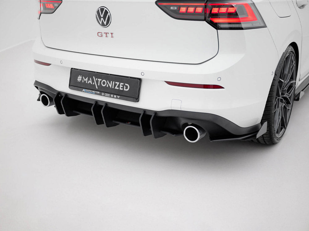 Street PRO Rear Diffuser V.2 compatible with VW Golf 8 GTI