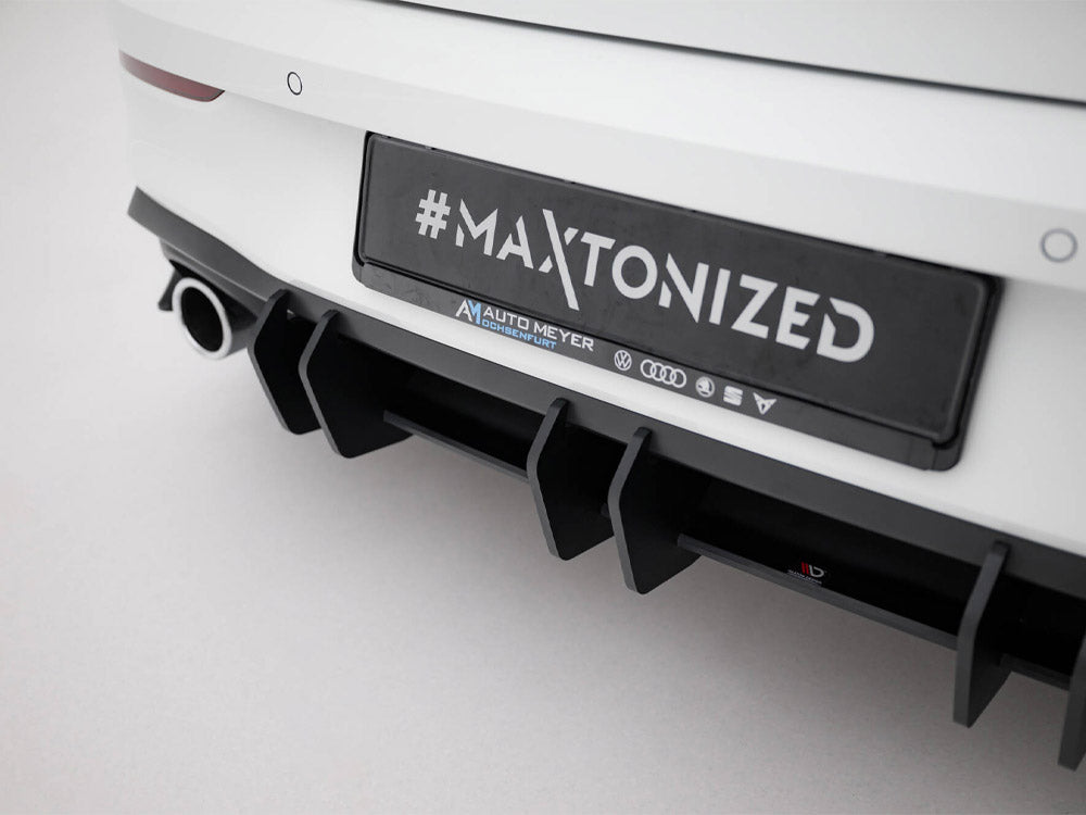 Street PRO Rear Diffuser V.2 compatible with VW Golf 8 GTI