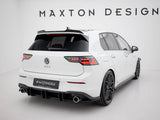 Street Pro Rear Side Splitters V.1 compatible with Volkswagen Golf GTI / GTE / R-Line Mk8