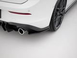 Street Pro Rear Side Splitters V.1 compatible with Volkswagen Golf GTI / GTE / R-Line Mk8