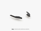 Street Pro Rear Side Splitters V.1 compatible with Volkswagen Golf GTI / GTE / R-Line Mk8