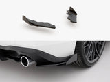 Street Pro Rear Side Splitters + Flaps compatible with Volkswagen Golf GTI / GTE / R-Line Mk8