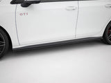 Street Pro Side Skirts Diffusers compatible with Volkswagen Golf GTI / GTE / GTI Clubsport / R-Line Mk8