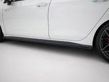 Street Pro Side Skirts Diffusers compatible with Volkswagen Golf GTI / GTE / GTI Clubsport / R-Line Mk8
