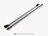 Street PRO Side Skirts Diffusers + Flaps compatible with Volkswagen Golf GTI / GTE / GTI Clubsport / R-Line Mk8