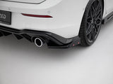 Rear Side Splitters V.2 + Flaps compatible with Volkswagen Golf GTI / GTE Mk8