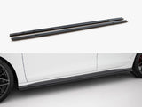 Side Skirts Diffusers V.1 compatible with Volkswagen Golf GTI / GTE / GTI Clubsport / GTD / R-Line Mk8