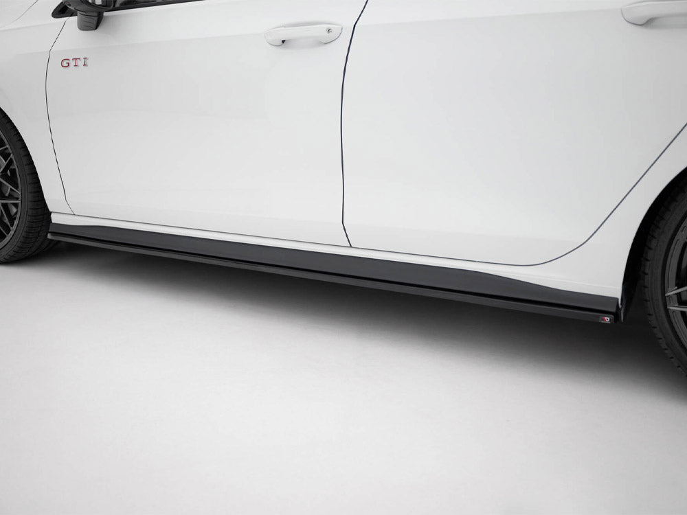Side Skirts Diffusers V.1 compatible with Volkswagen Golf GTI / GTE / GTI Clubsport / GTD / R-Line Mk8