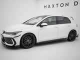 Side Skirts Diffusers V.2 + Flaps compatible with Volkswagen Golf GTI / GTE / GTI Clubsport / GTD / R-Line Mk8