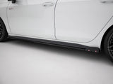 Side Skirts Diffusers V.2 + Flaps compatible with Volkswagen Golf GTI / GTE / GTI Clubsport / GTD / R-Line Mk8