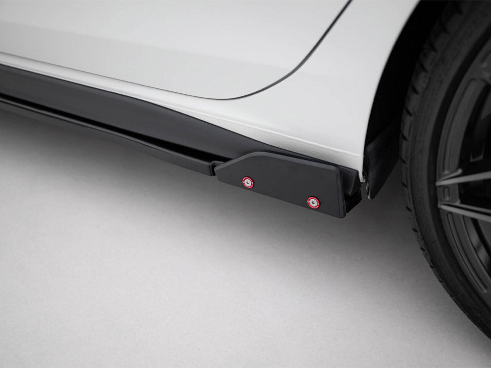 Side Skirts Diffusers V.2 + Flaps compatible with Volkswagen Golf GTI / GTE / GTI Clubsport / GTD / R-Line Mk8