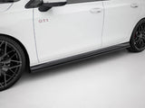 Side Skirts Diffusers V.4 compatible with Volkswagen Golf GTI / GTE / GTI Clubsport / GTD/ R-Line Mk8
