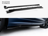 Prepreg Carbon Fiber Side Skirts compatible with Audi RS Q8 Mk1 Facelift